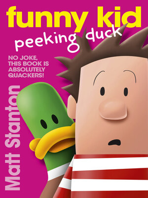 cover image of Funny Kid Peeking Duck